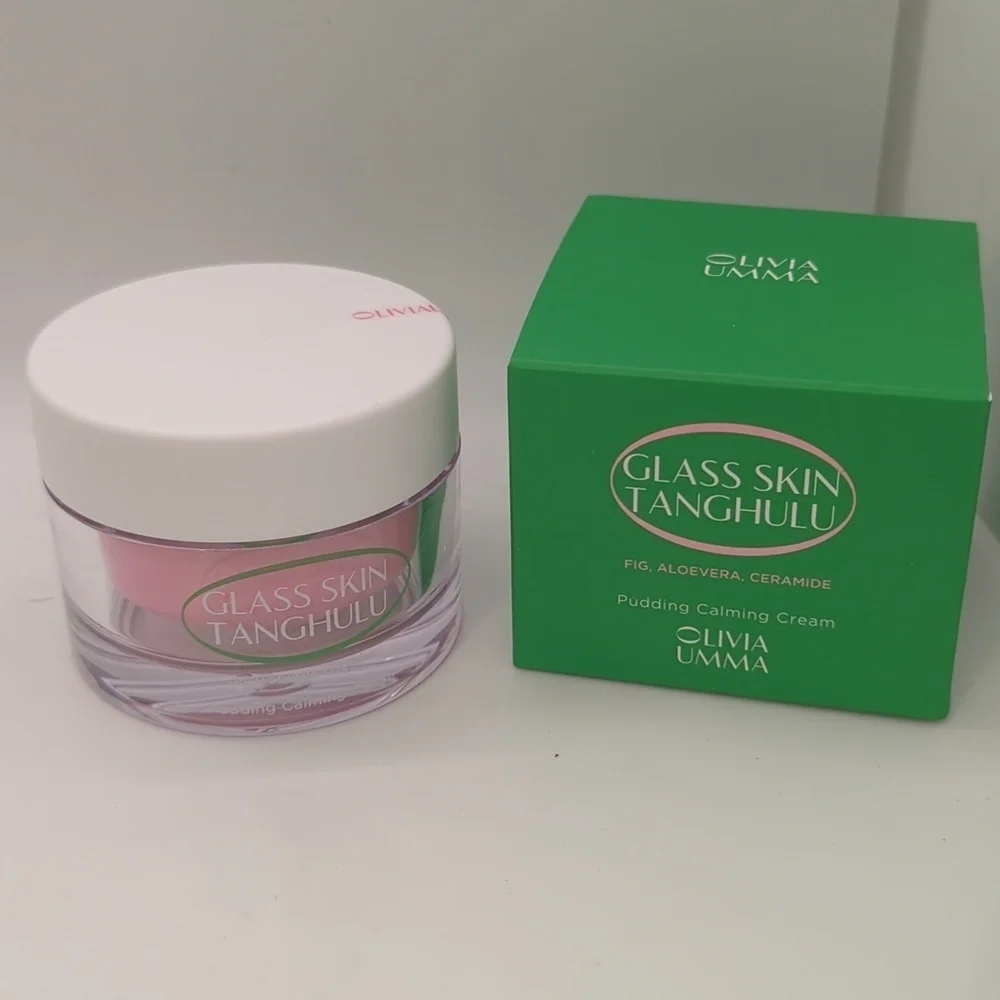 NIB Sealed Olivia Umma Glass Skin Tanghulu Pudding Calming Cream 1.76 FL OZ